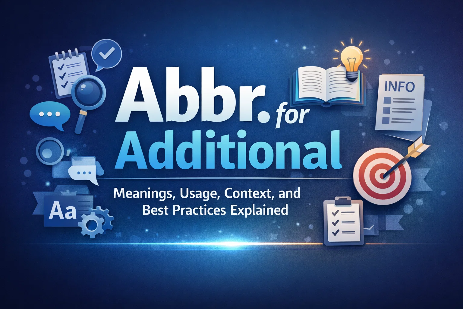 abbreviation for additional