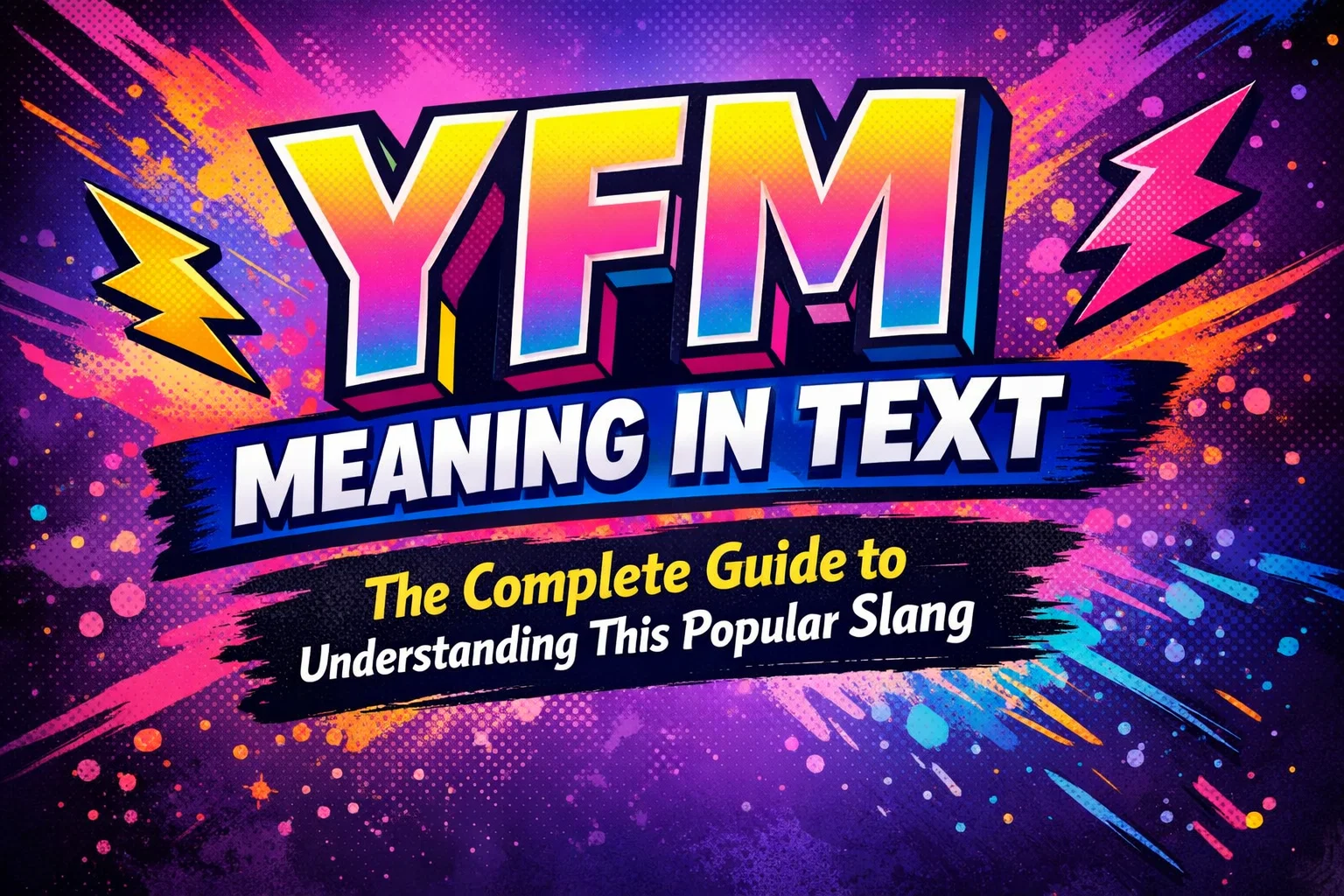 yfm meaning in text