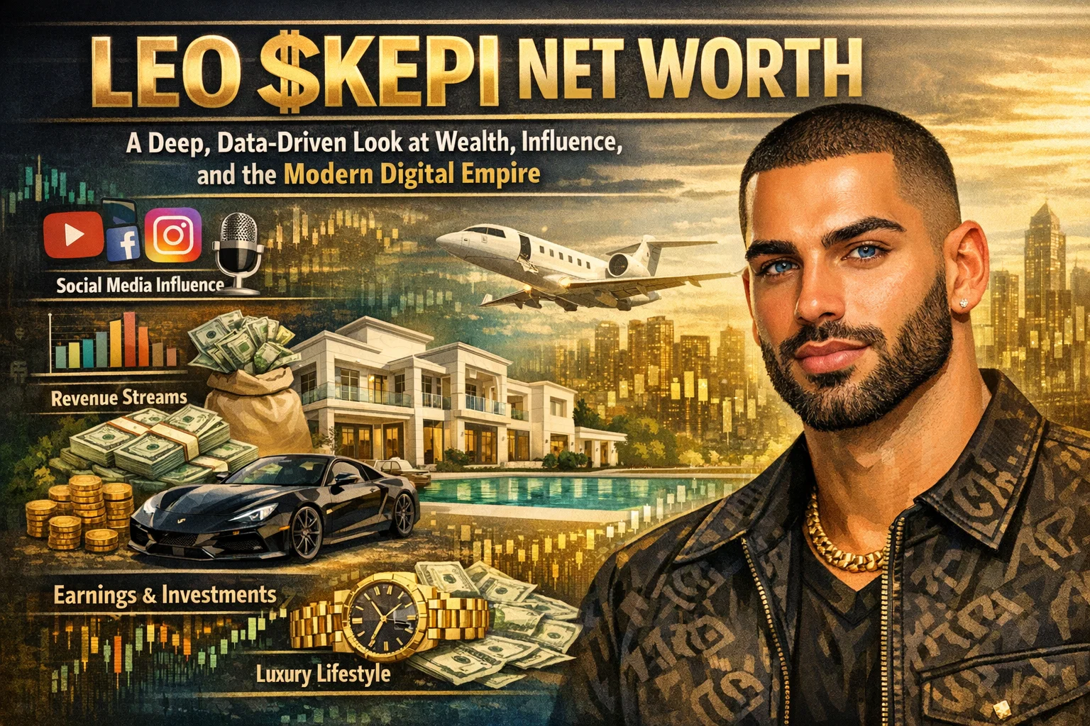 leo skepi net worth