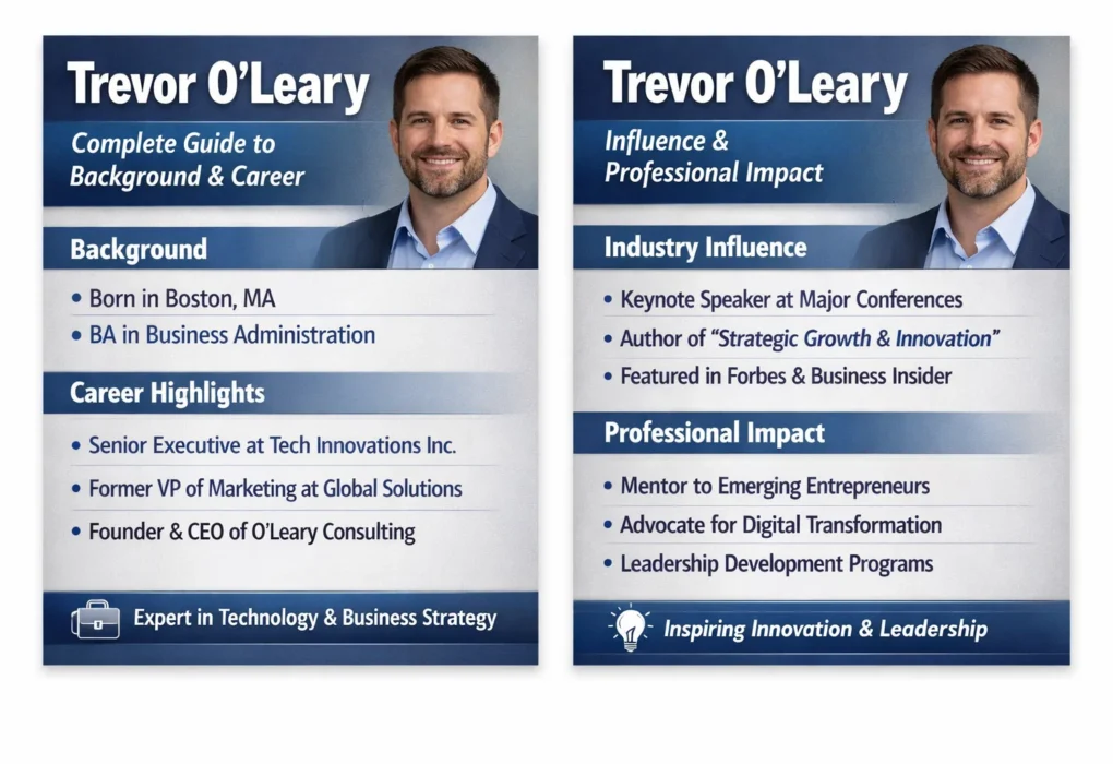 trevor o'leary